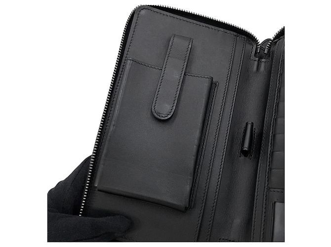 Clutch Gucci Black GG Supreme Nero - vista 11