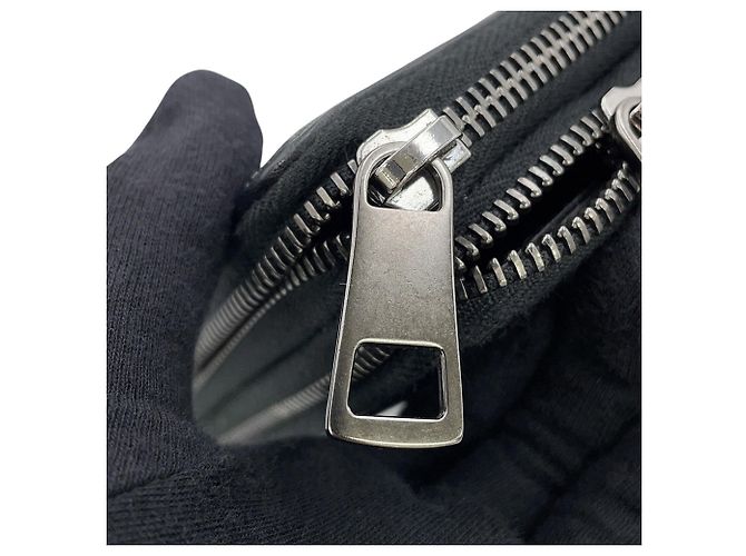 Clutch Gucci Black GG Supreme Nero - vista 16