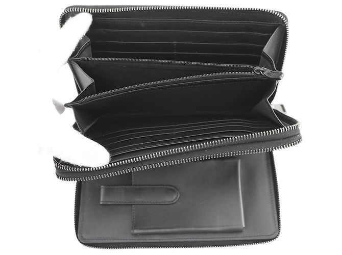 Clutch Gucci Black GG Supreme Nero - vista 5
