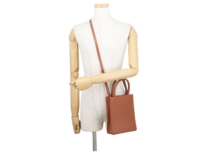 Loewe A5 Tote Handtasche Braun - Ansicht 5