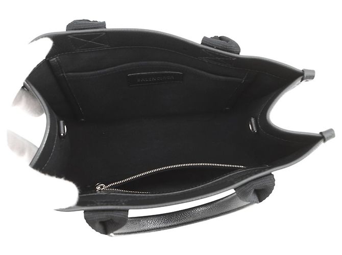 Everyday Bolsa de mão em lona preta Balenciaga Preto - vista 5