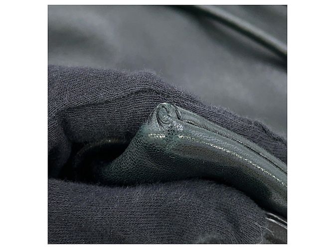 Zaino Teddy in pelle nera Yves Saint Laurent Nero - vista 6