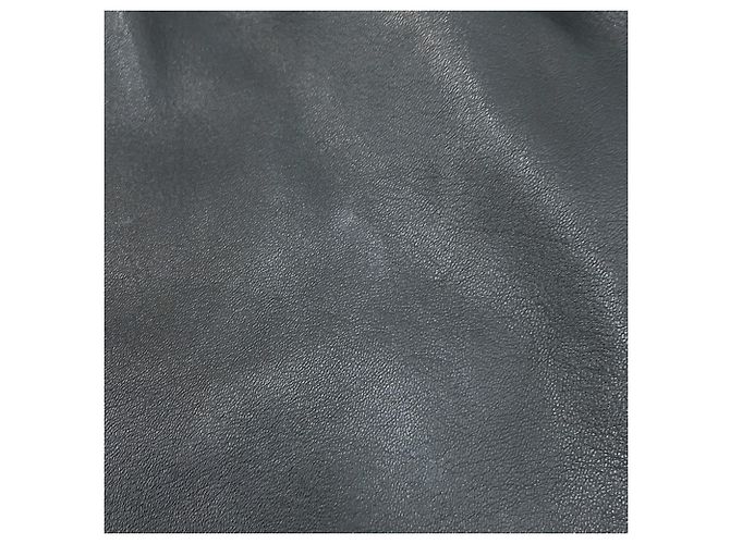 Zaino Teddy in pelle nera Yves Saint Laurent Nero - vista 8