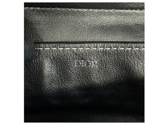 Clutch Christian Dior Collaborazione KAWS Nero - vista 14