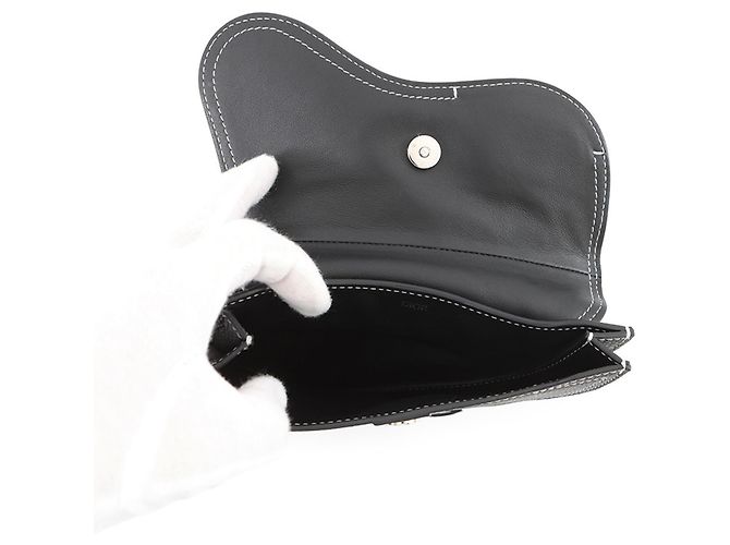 Clutch Christian Dior Collaborazione KAWS Nero - vista 6