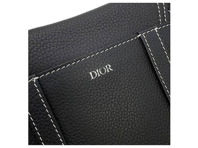 Clutch Christian Dior Collaborazione KAWS Nero - vista 7