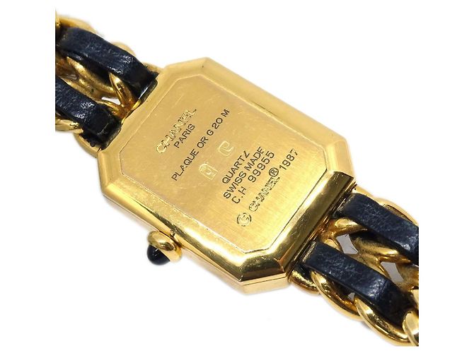 Chanel Premiere Rock Quartz Metallo Placcato e Pelle 20 - vista 4