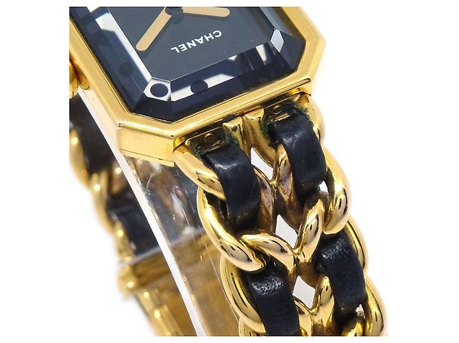Chanel Premiere Rock Quartz Metallo Placcato e Pelle 20 - vista 5