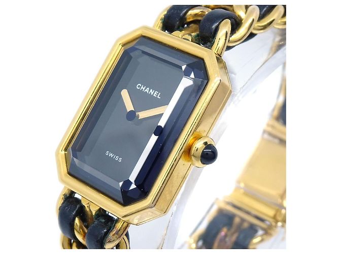 Chanel Premiere Rock Quartz Metallo Placcato e Pelle 20 - vista 6