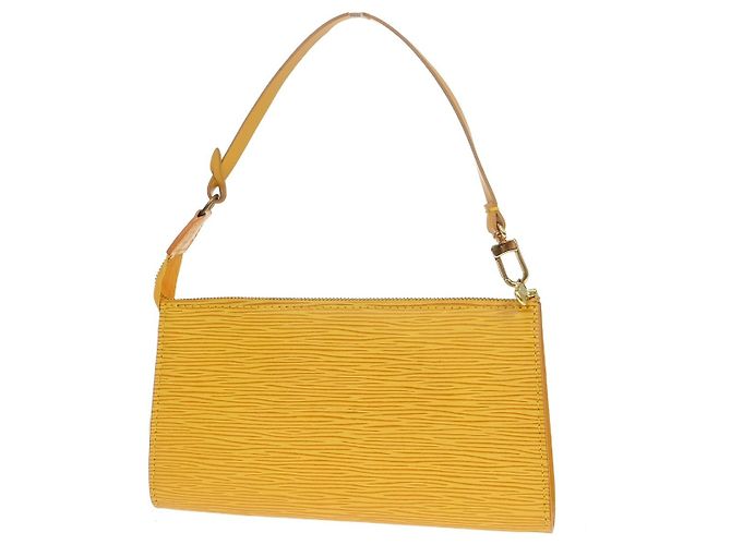 Louis Vuitton Pochette Accessoires NM Epi Leather Gelb - Ansicht 2