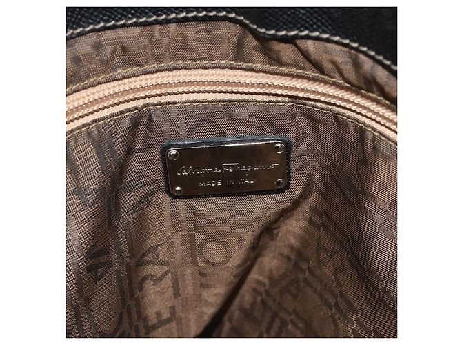 Tote Gancini in pelle Salvatore Ferragamo Multicolore - vista 6