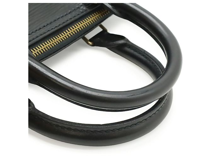 Borsa Louis Vuitton Epi Speedy 25 Nero - vista 5