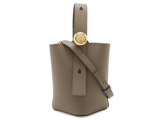 Borsa a secchiello LOEWE Pebble Bucket Bag Mini Borsa a mano Grigio - vista 2