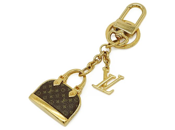 Portachiavi Louis Vuitton Monogram Alma Marrone Monogramma - vista 2