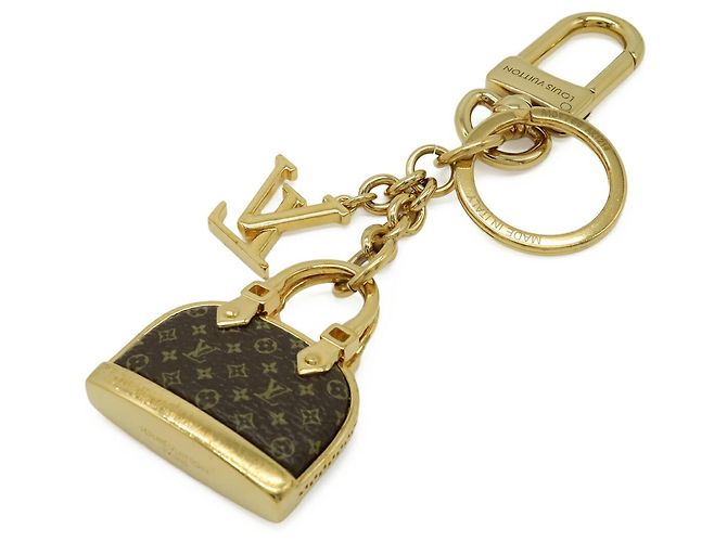 Portachiavi Louis Vuitton Monogram Alma Marrone Monogramma - vista 3
