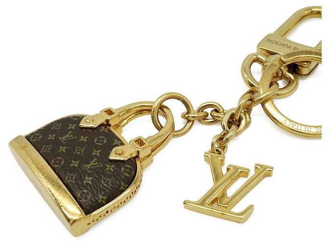 Portachiavi Louis Vuitton Monogram Alma Marrone Monogramma - vista 4