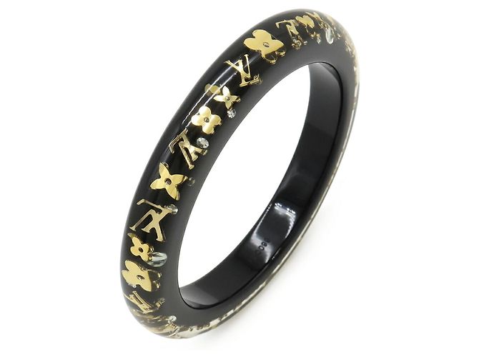 Pulsera Inclusion Bangle Louis Vuitton Marrón oscuro - vista 2