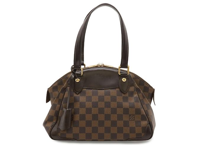 Borsa Louis Vuitton Damier Verona PM Marrone Damier ebene - vista 2