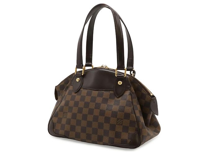 Borsa Louis Vuitton Damier Verona PM Marrone Damier ebene - vista 3