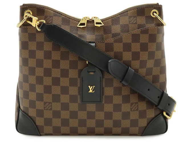 Borsa a tracolla Louis Vuitton Damier Odeon NM Marrone Damier ebene Monogramma - vista 2