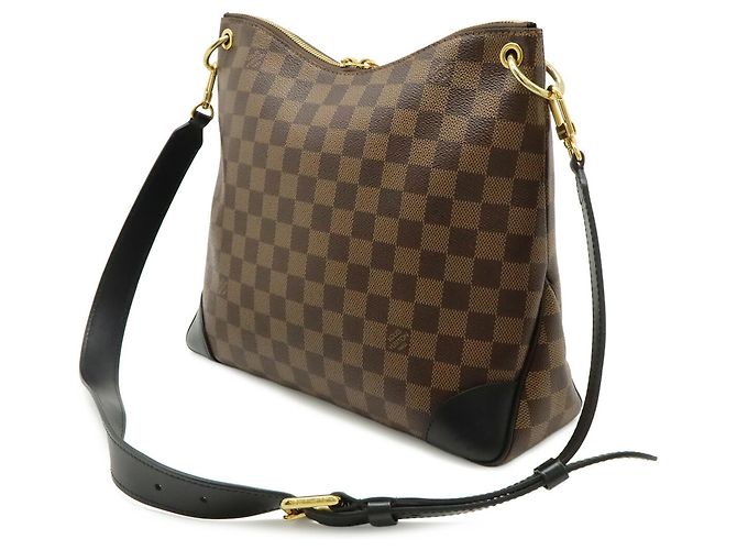 Borsa a tracolla Louis Vuitton Damier Odeon NM Marrone Damier ebene Monogramma - vista 3