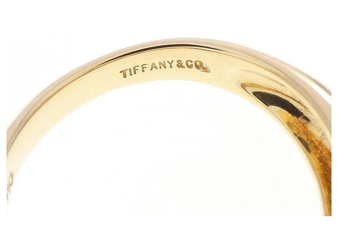 Tiffany & Co Tiffany Pave Herzring Golden - Ansicht 4