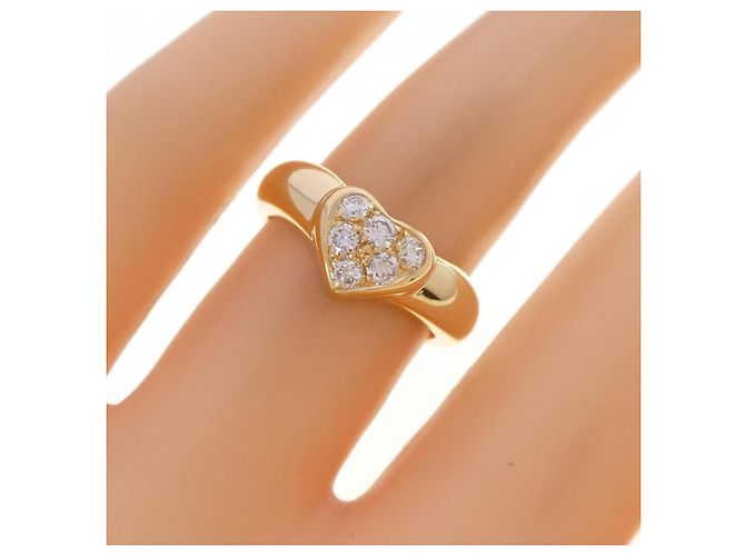 Tiffany & Co Tiffany Pave Herzring Golden - Ansicht 5