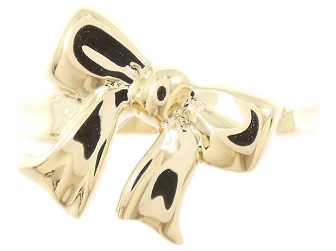 Tiffany & Co Anello Tiffany Blue Box Bow in oro giallo D'oro - vista 2