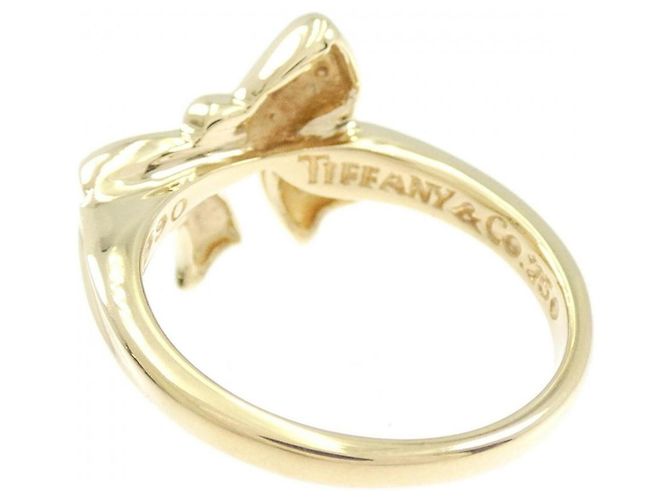 Tiffany & Co Anello Tiffany Blue Box Bow in oro giallo D'oro - vista 3