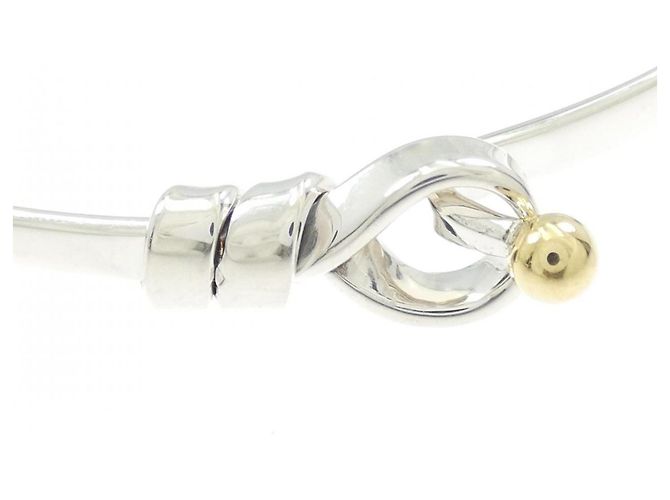 Tiffany & Co Bracciale rigido Tiffany Love Knot Argento D'oro - vista 2