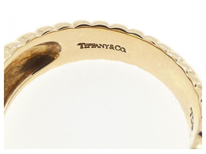 Tiffany & Co. Gerippter Friendship-Ring Golden - Ansicht 4