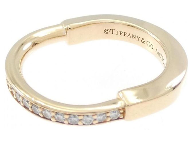 Tiffany & Co. 18K Roségold Diamantring Golden - Ansicht 3
