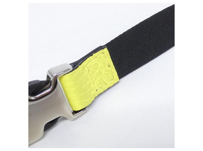Marsupio in pelle di vitello giallo Fendi - vista 6
