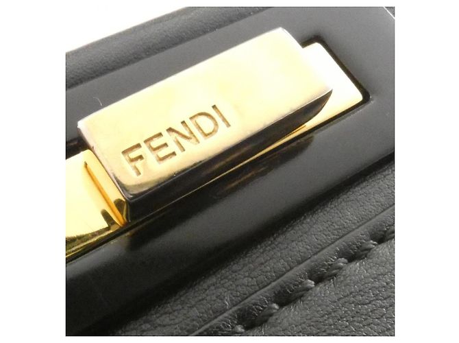 Borsa Fendi Peekaboo Nero - vista 3