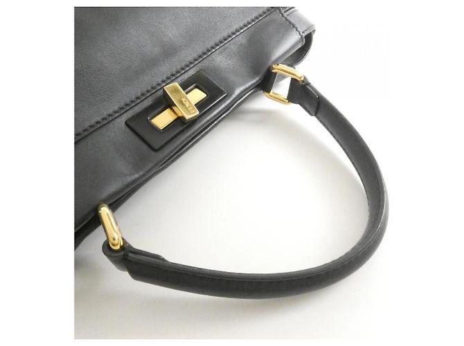 Borsa Fendi Peekaboo Nero - vista 4