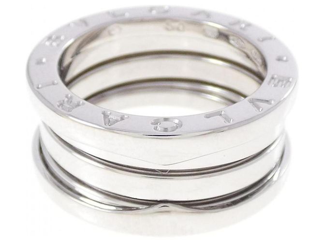 Bulgari Anello Bvlgari B.zero1 3-Band in oro bianco D'oro - vista 2