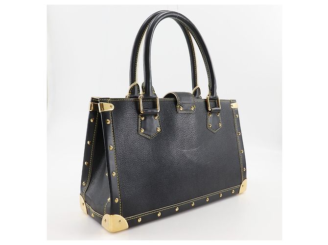 Louis Vuitton Suhali Le Fabuleux in pelle Nero - vista 3