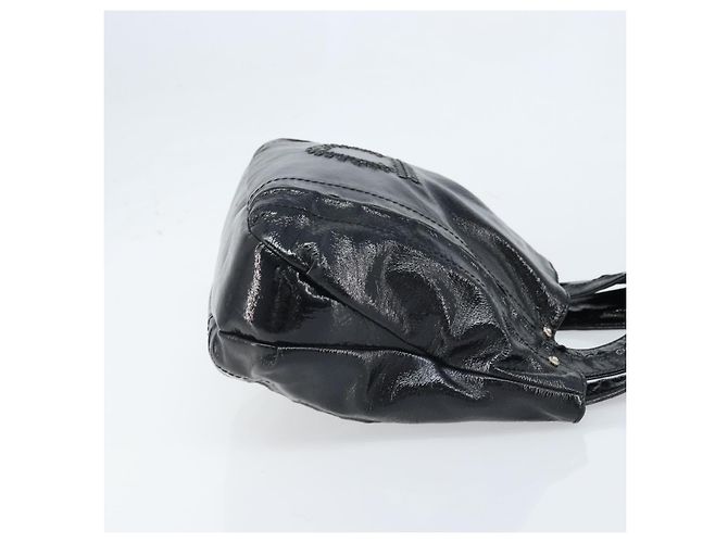 Salvatore Ferragamo Gancini Leder Handytasche mit Griff Large Schwarz - Ansicht 3