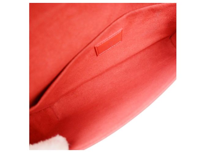 Louis Vuitton Felicie Chain Epi Leather Rosso - vista 5