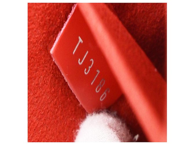 Louis Vuitton Felicie Chain Epi Leather Rosso - vista 7
