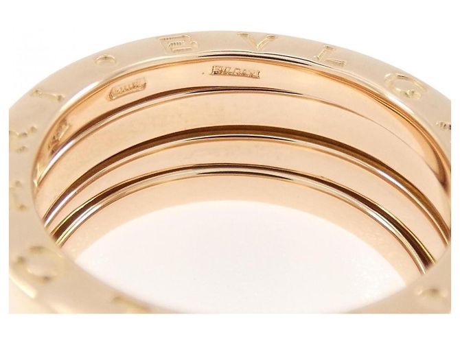 Bulgari Anello Bvlgari B.zero1 3-Band in oro rosa D'oro - vista 3