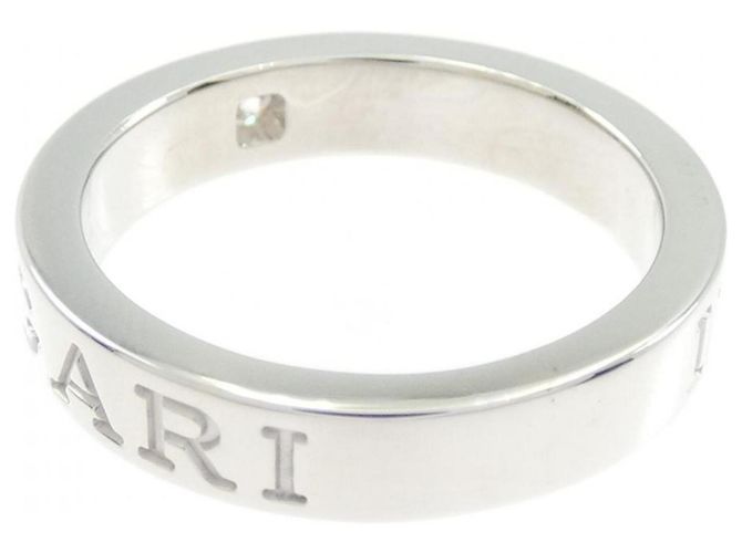 Bulgari Anello Bvlgari B.zero1 in oro bianco e diamanti D'oro - vista 3