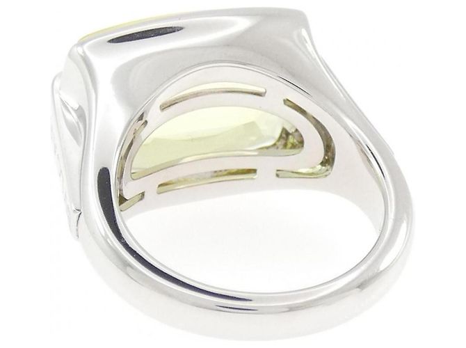 Bulgari Anello Bvlgari Allegra in oro bianco e quarzo D'oro - vista 3
