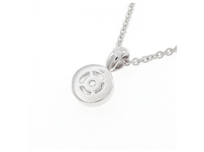 Bulgari Collana con pendente in oro bianco e diamanti Bvlgari D'oro - vista 4