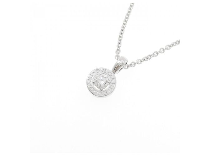 Bulgari Collana con pendente in oro bianco Bvlgari D'oro - vista 3