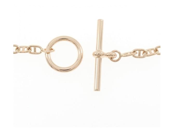 Hermès Bracciale Charm Oro Rosa Hermes D'oro - vista 3