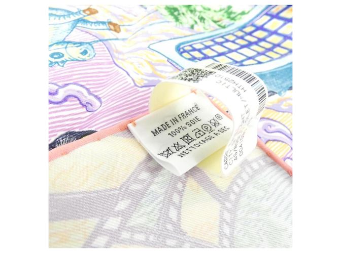 Silk In Hermès Hermes City of Light Carre 004103S Sciarpa Porpora - vista 3