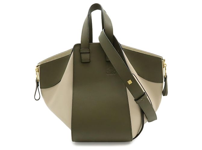 Borsa a mano Loewe Hammock Bag Small Bianco Beige Cachi - vista 2
