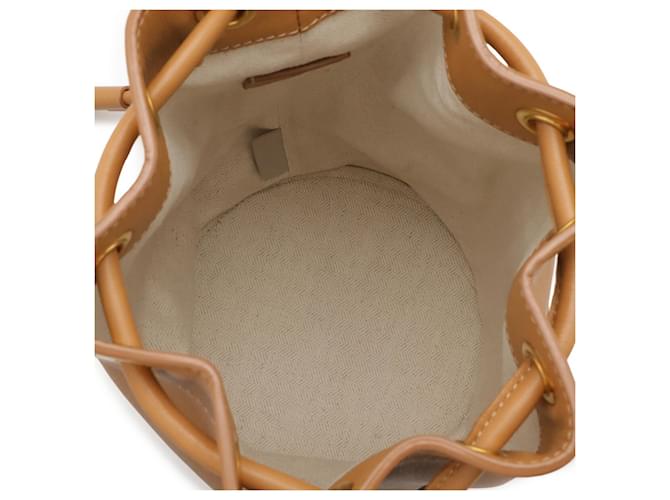 Borsa Loewe Sailor Small Drawstring Bucket Marrone - vista 7