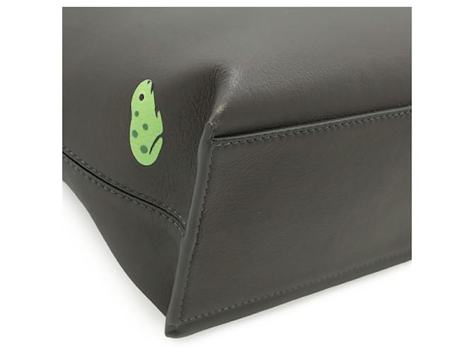 Borsa a tracolla Loewe Cuby Grigio antracite - vista 4